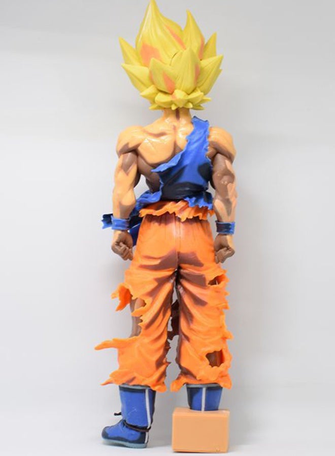 Halamodo Dragon Ball Super Saiyan Battle-damaged Manga-colored Goku's Figure, a Stunning Desk and Case Decoration, Gift Choice - Image 5